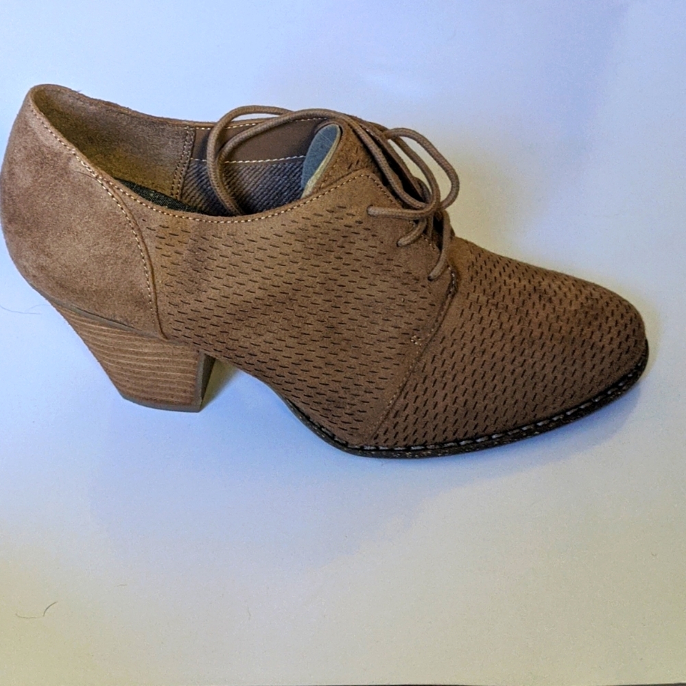 Dr. Scholl's suede Granny Bootie, 7.5